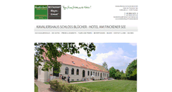 Desktop Screenshot of kavaliershaus-finckenersee.de